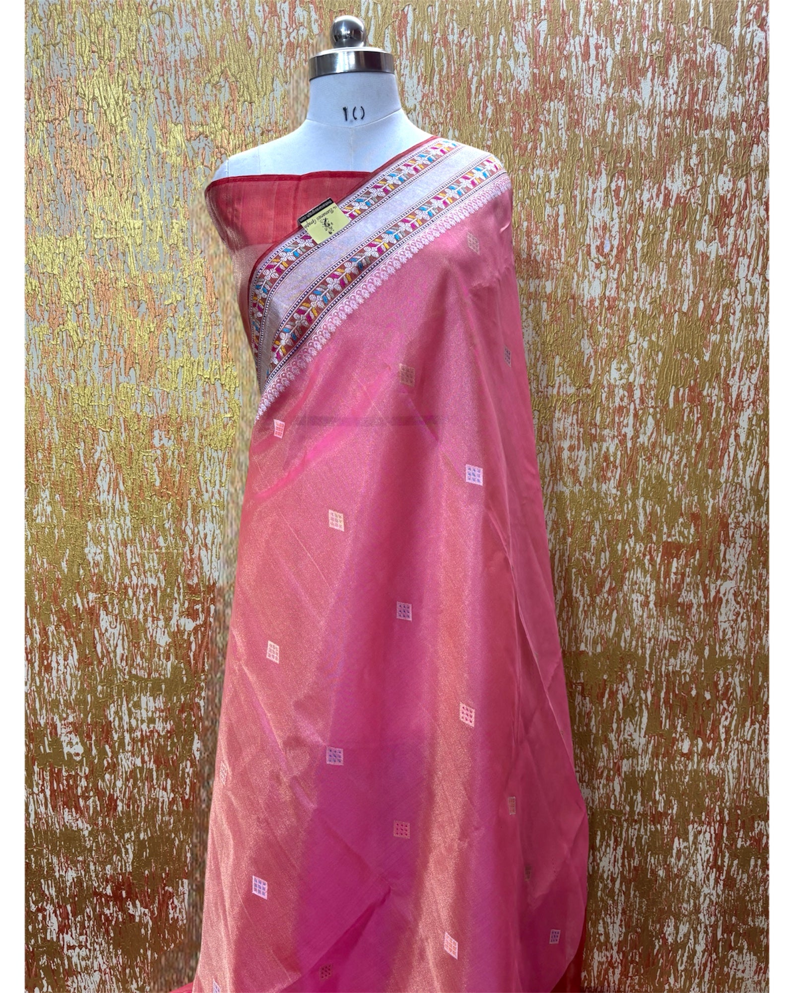 Pure Tissue Handloom Silk - Kadhua Motifs Sona Rupa With Meenakari Katan Border Banarasi Saree
