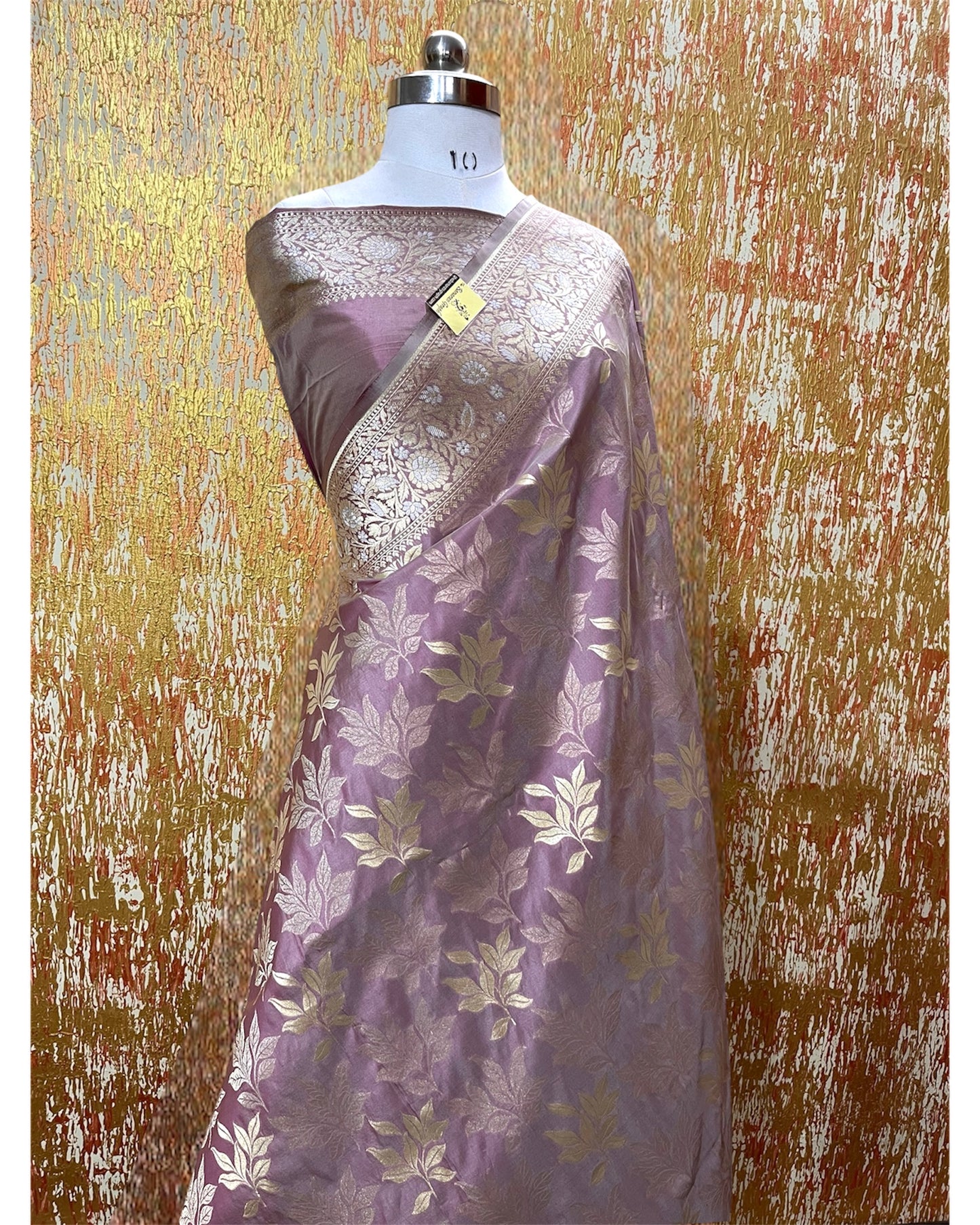 Pure Katan Handloom Silk - All Over Sona Rupa Jaal Work Banarasi Saree