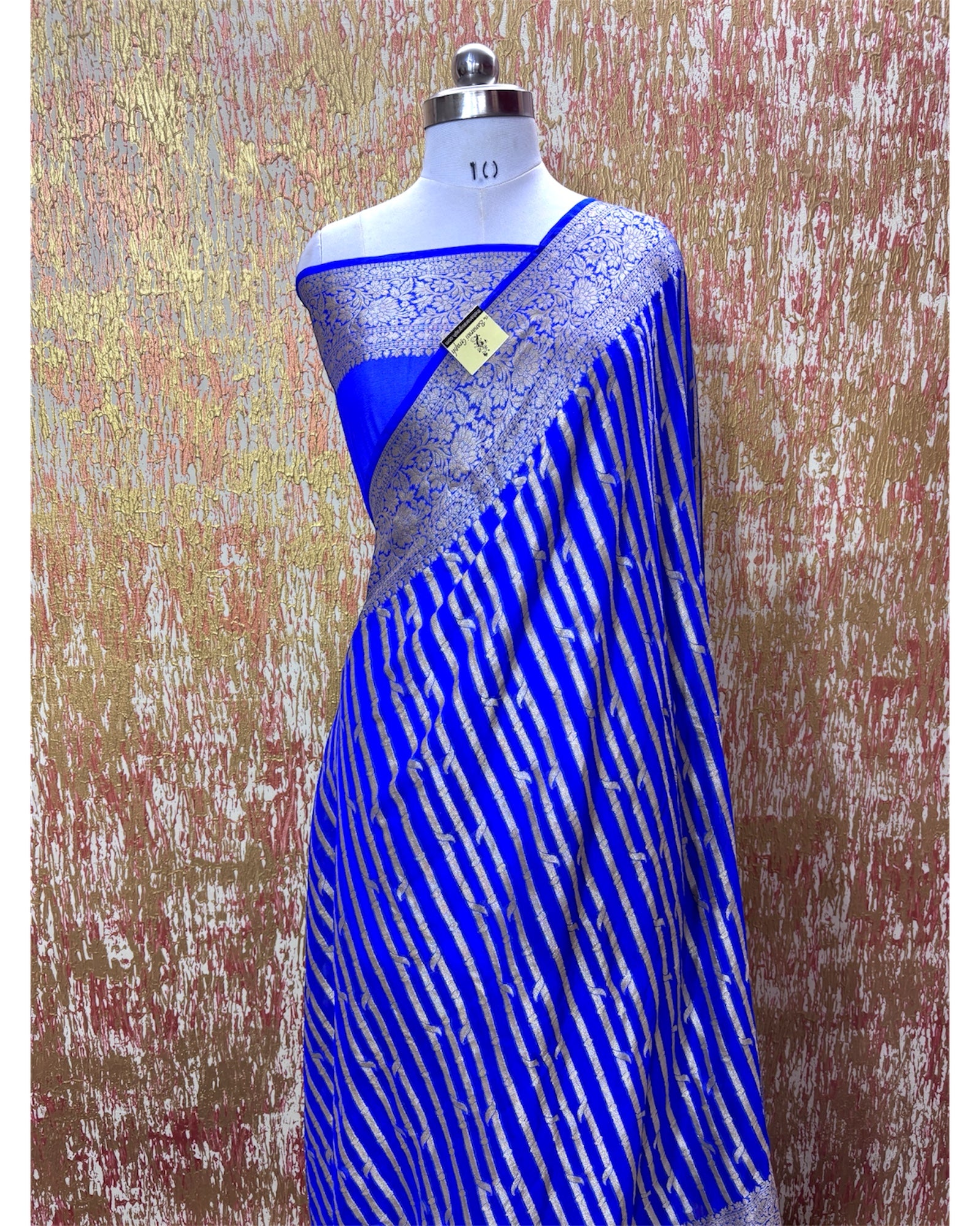 Pure Khaddi Chiffon Banarasi Saree