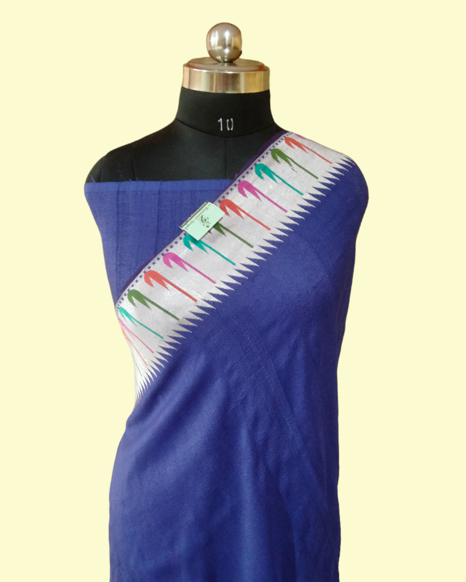 Pure Tussar Georgette Handloom Silk - Banarasi Saree