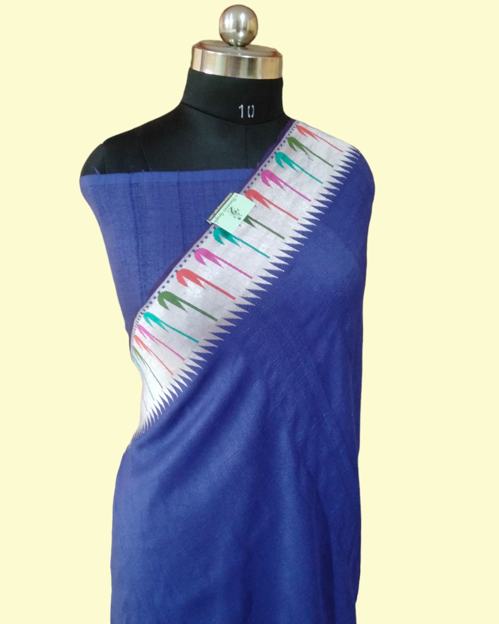 Pure Tussar Georgette Handloom Silk - Banarasi Saree