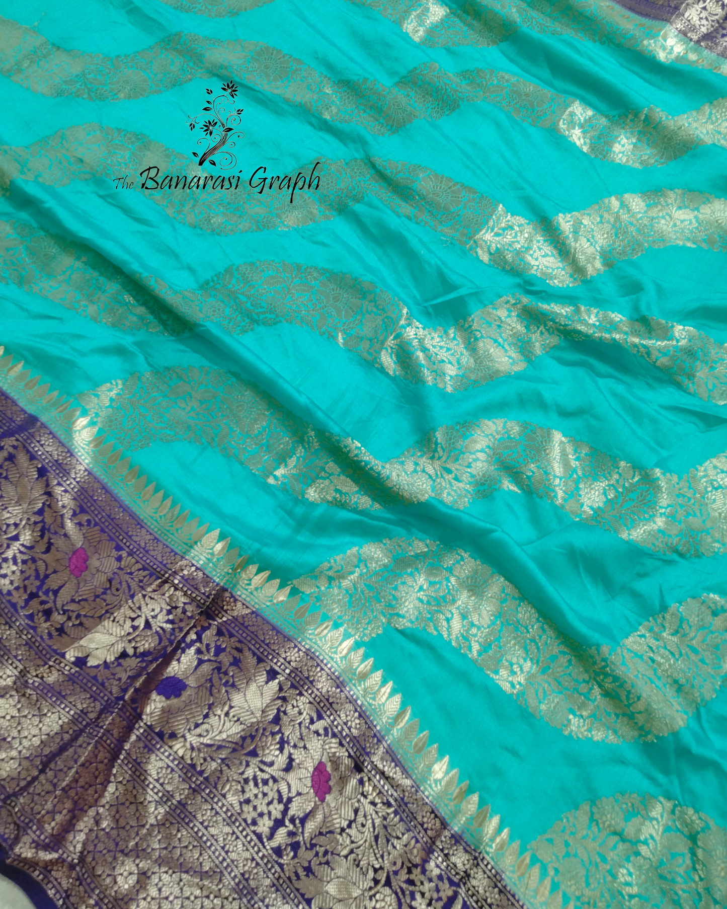 Pure Chiniya Silk Banarasi Saree