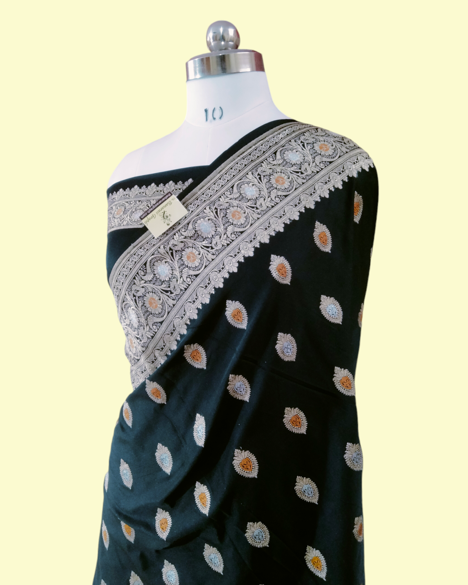 Pure Mashru Katan With Meenakari - Banarasi Saree