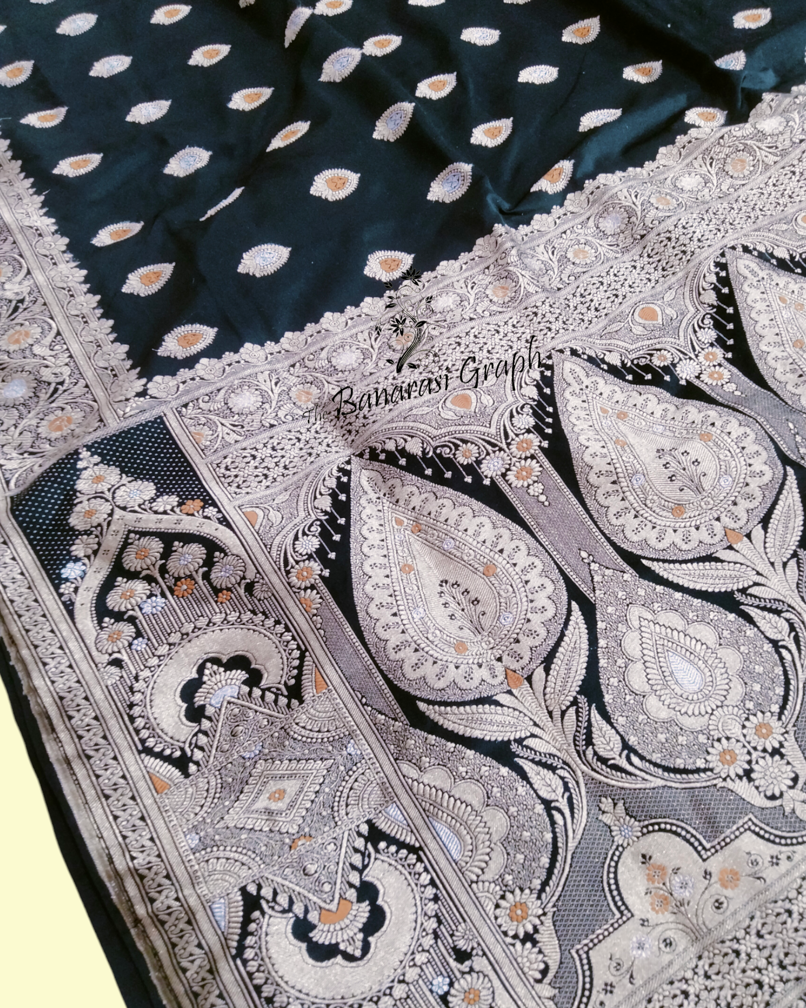 Pure Mashru Katan With Meenakari - Banarasi Saree