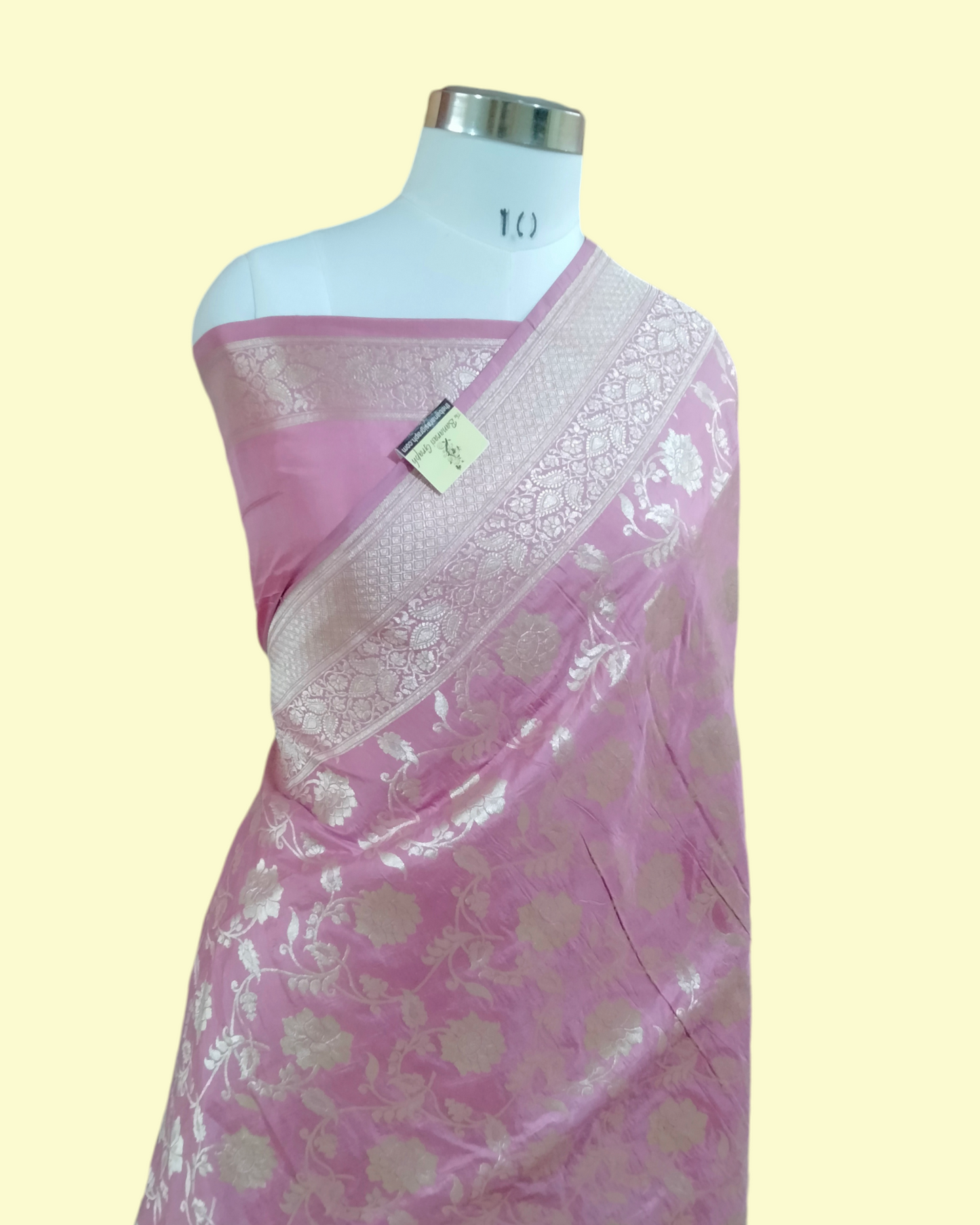Pure Katan Handloom Silk Uppada - All Over Jaal Work Banarasi Saree