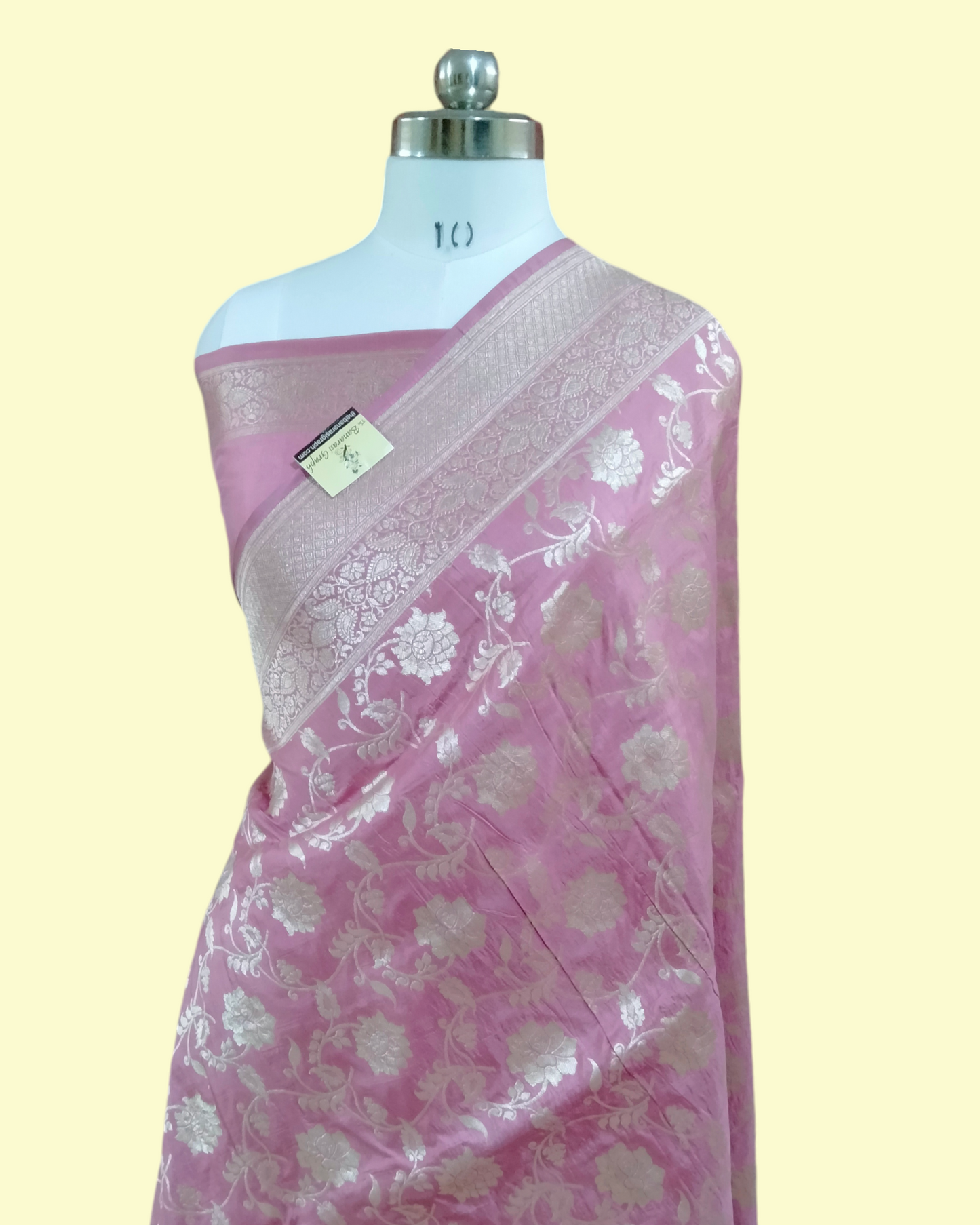 Pure Katan Handloom Silk Uppada - All Over Jaal Work Banarasi Saree