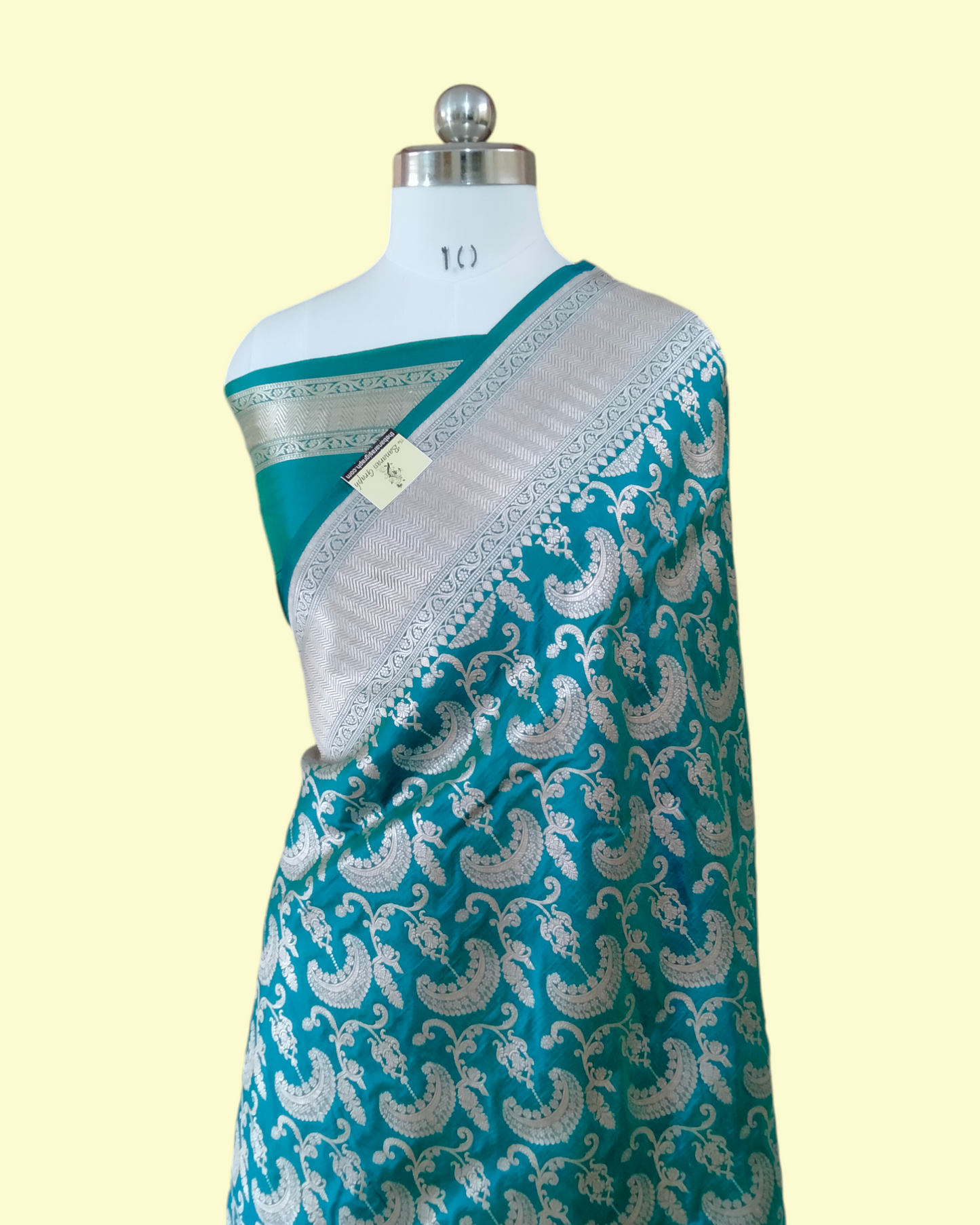Pure Katan Handloom Silk Uppada - All Over Jaal Work Banarasi Saree