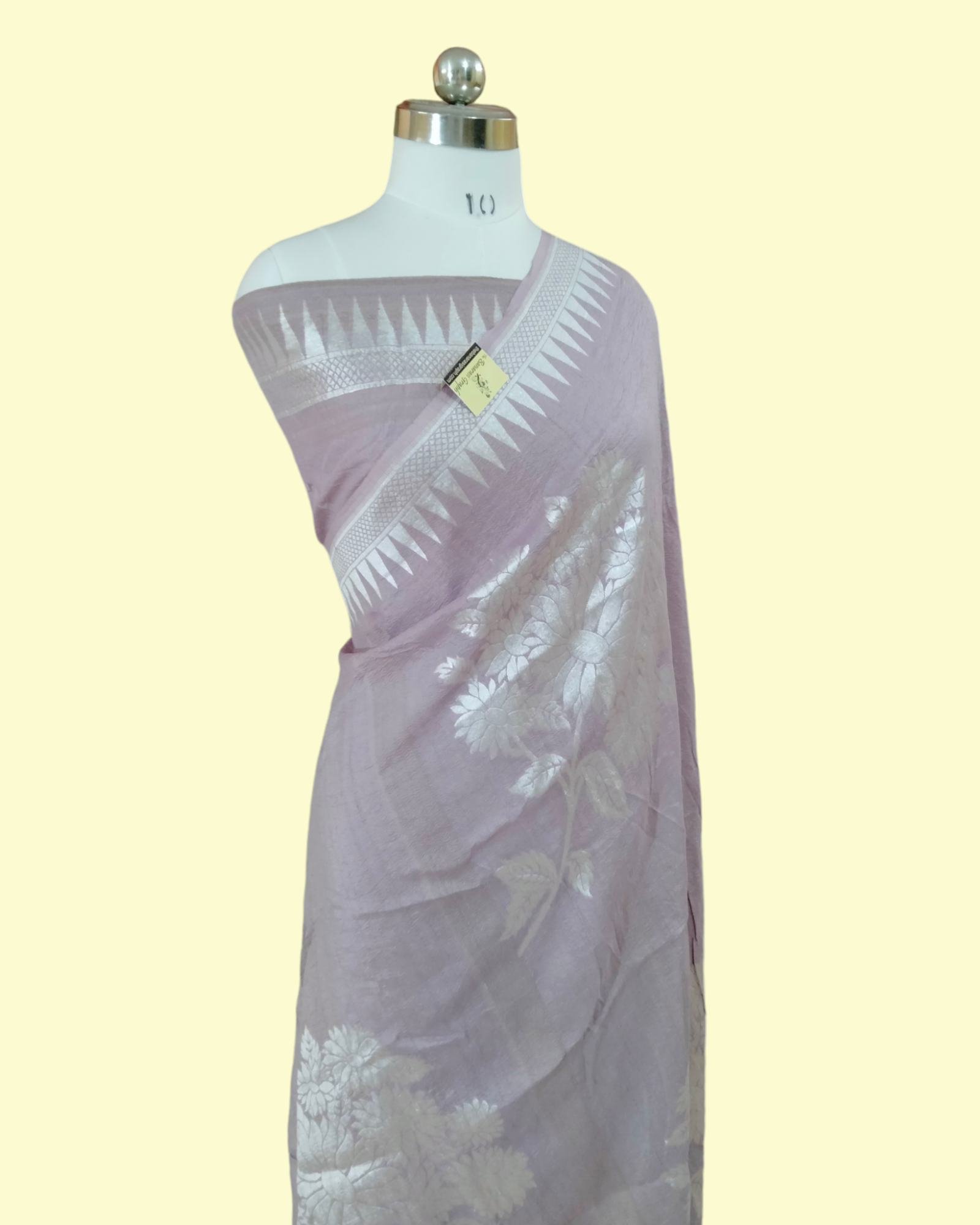 Pure Tussar Silk - Handloom Banarasi Saree