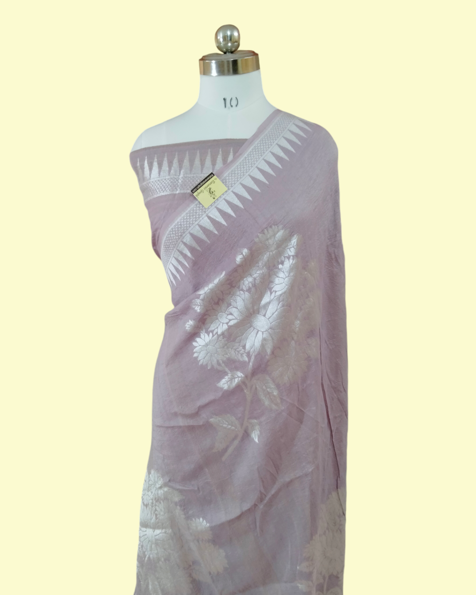 Pure Tussar Silk - Handloom Banarasi Saree