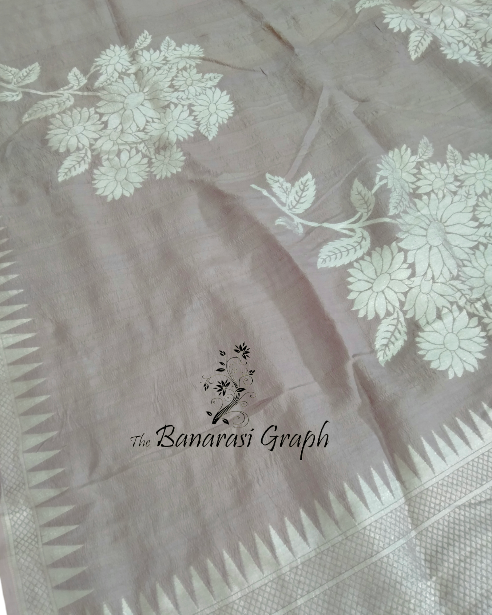 Pure Tussar Silk - Handloom Banarasi Saree