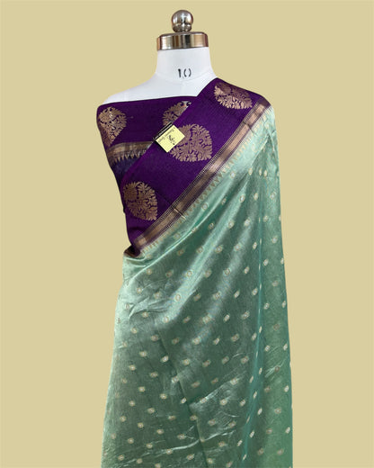 Pure Chiniya Silk - Banarasi Saree