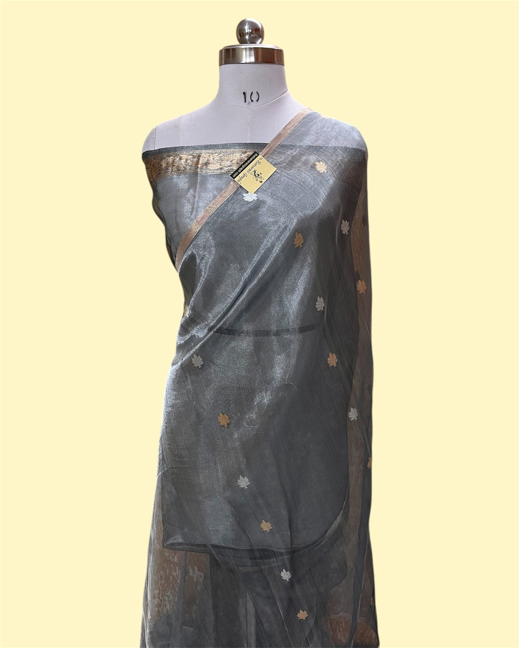 Pure Tissue Handloom Silk - Kadhua Motifs Sona Rupa Banarasi Saree