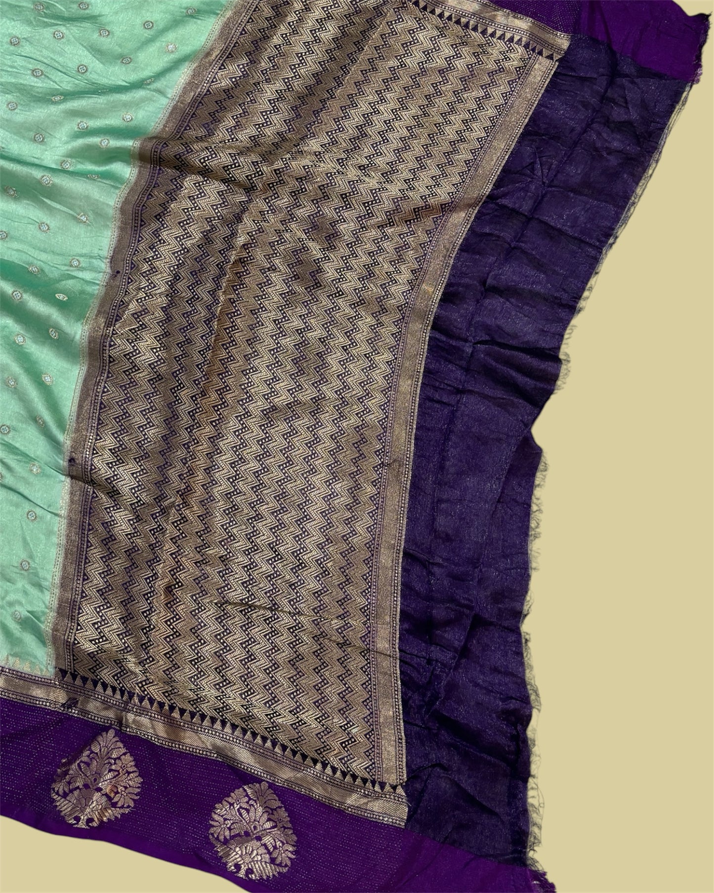 Pure Chiniya Silk - Banarasi Saree