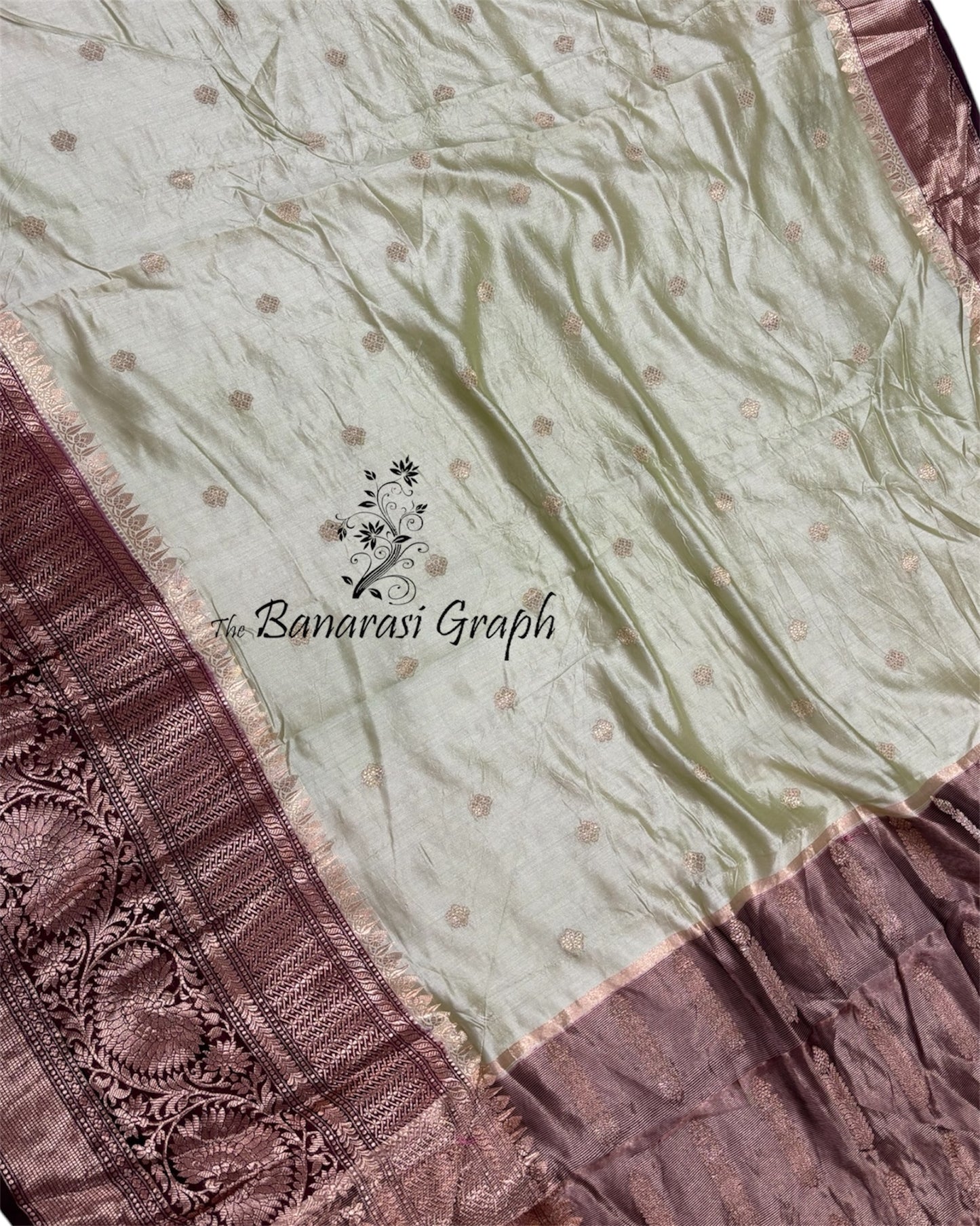 Pure Chiniya Silk - Banarasi Saree