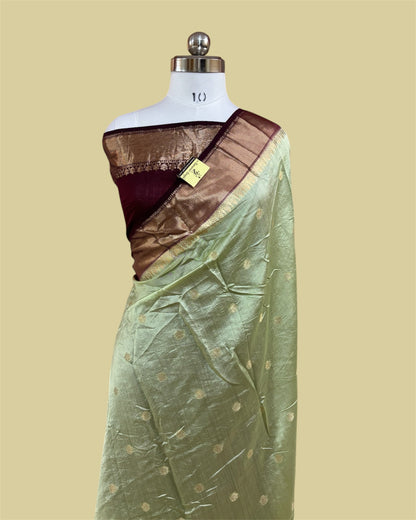 Pure Chiniya Silk - Banarasi Saree