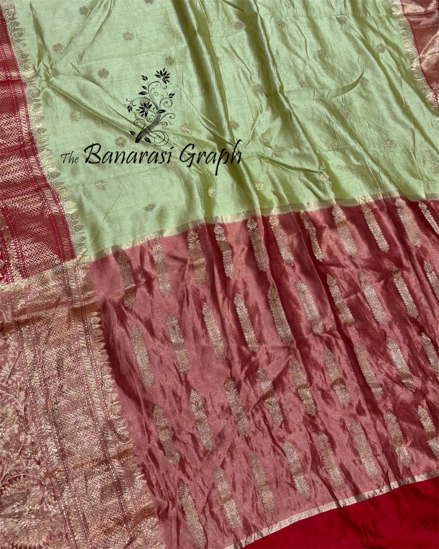 Pure Chiniya Silk - Banarasi Saree