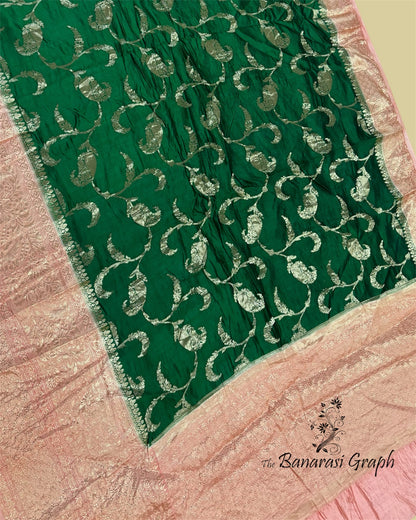 Pure Dupion Silk - Banarasi Saree