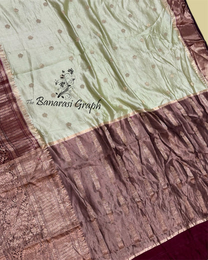 Pure Chiniya Silk - Banarasi Saree