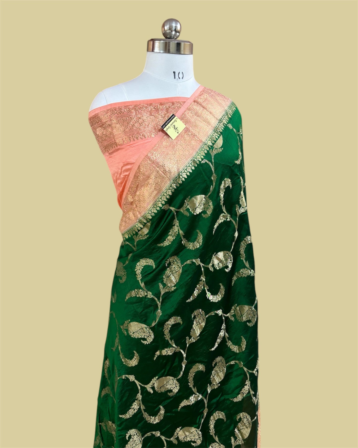 Pure Dupion Silk - Banarasi Saree