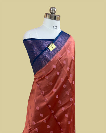 Pure Dupion Pathni Silk - Banarasi Saree