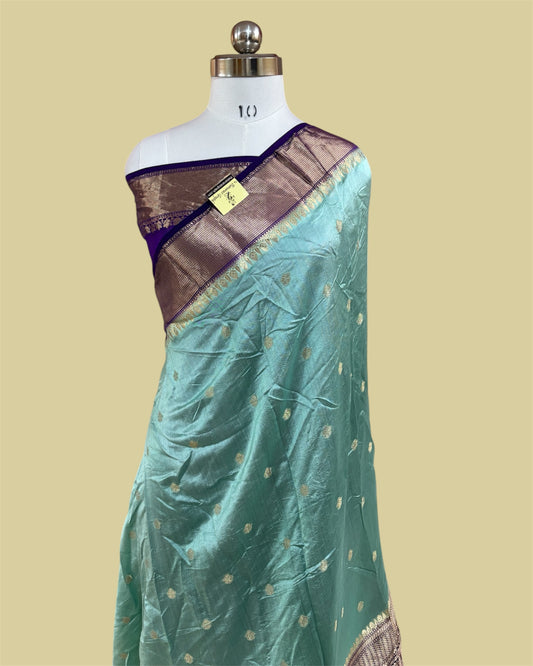 Pure Chiniya Silk - Banarasi Saree