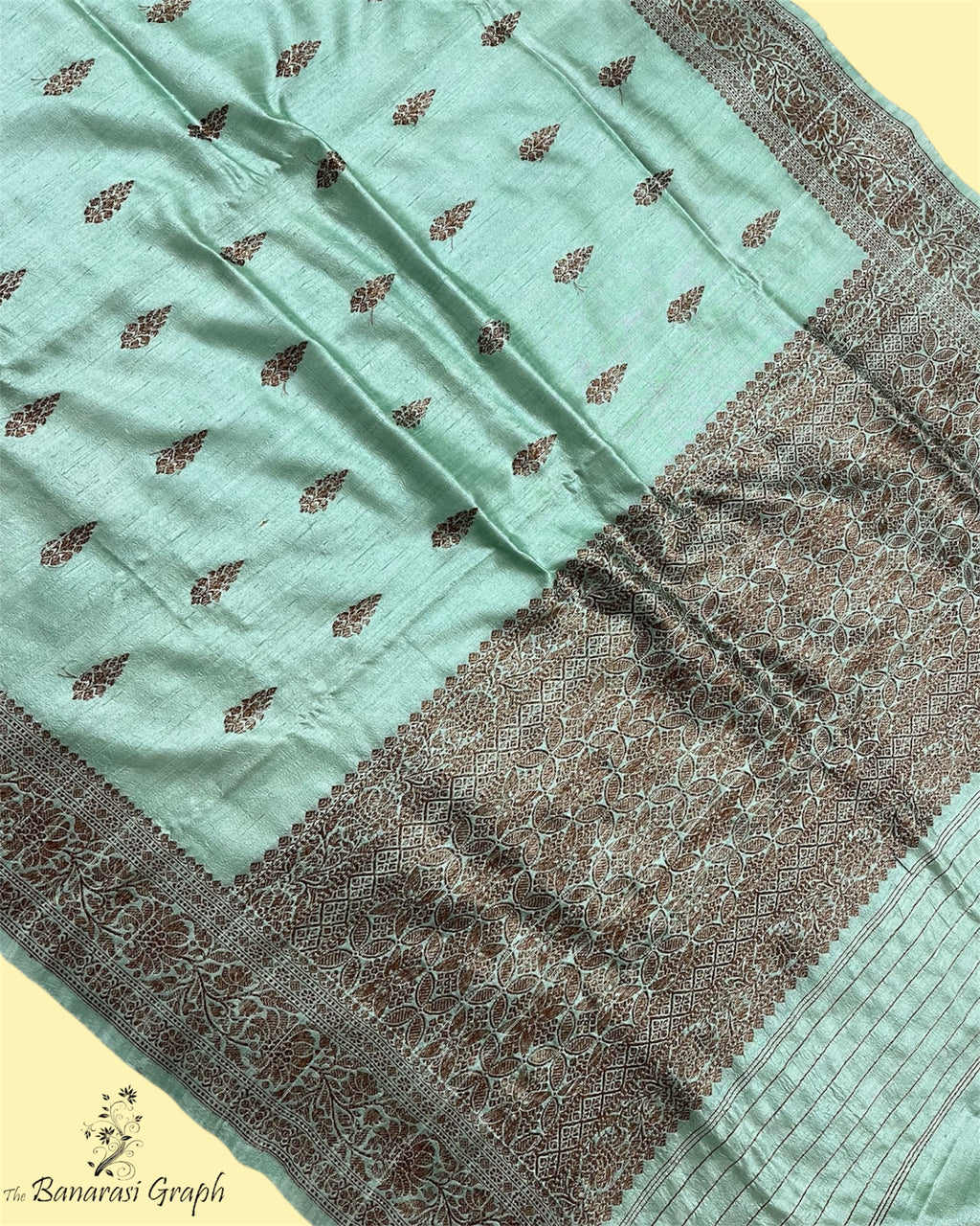 Pure Raw Handloom Silk - Kadhua Motifs Banarasi Saree
