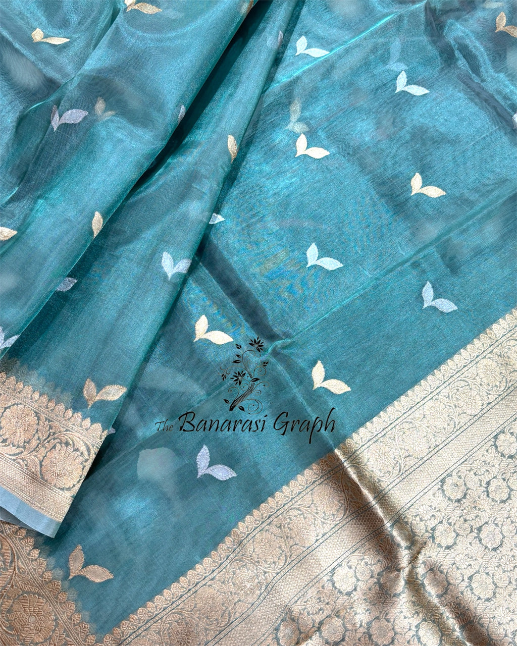 Pure Tissue Handloom Silk - Kadhua Motifs Sona Rupa Banarasi Saree