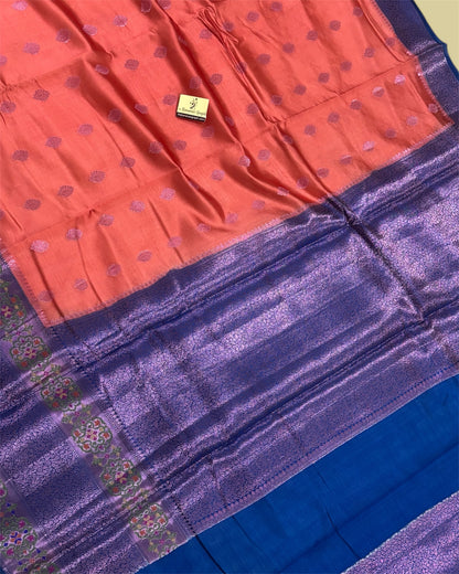 Pure Dupion Pathni Silk - Banarasi Saree