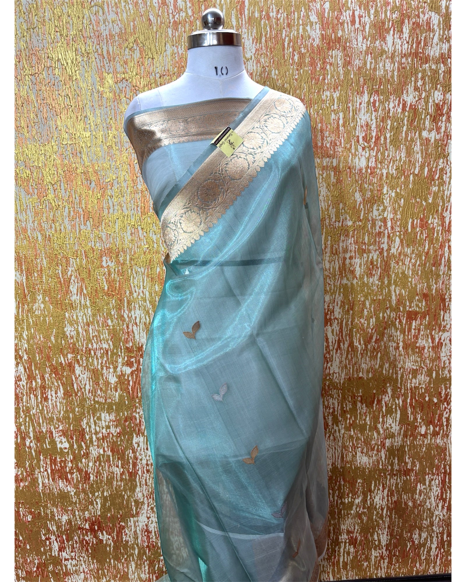 Pure Tissue Handloom Silk - Kadhua Motifs Sona Rupa Banarasi Saree