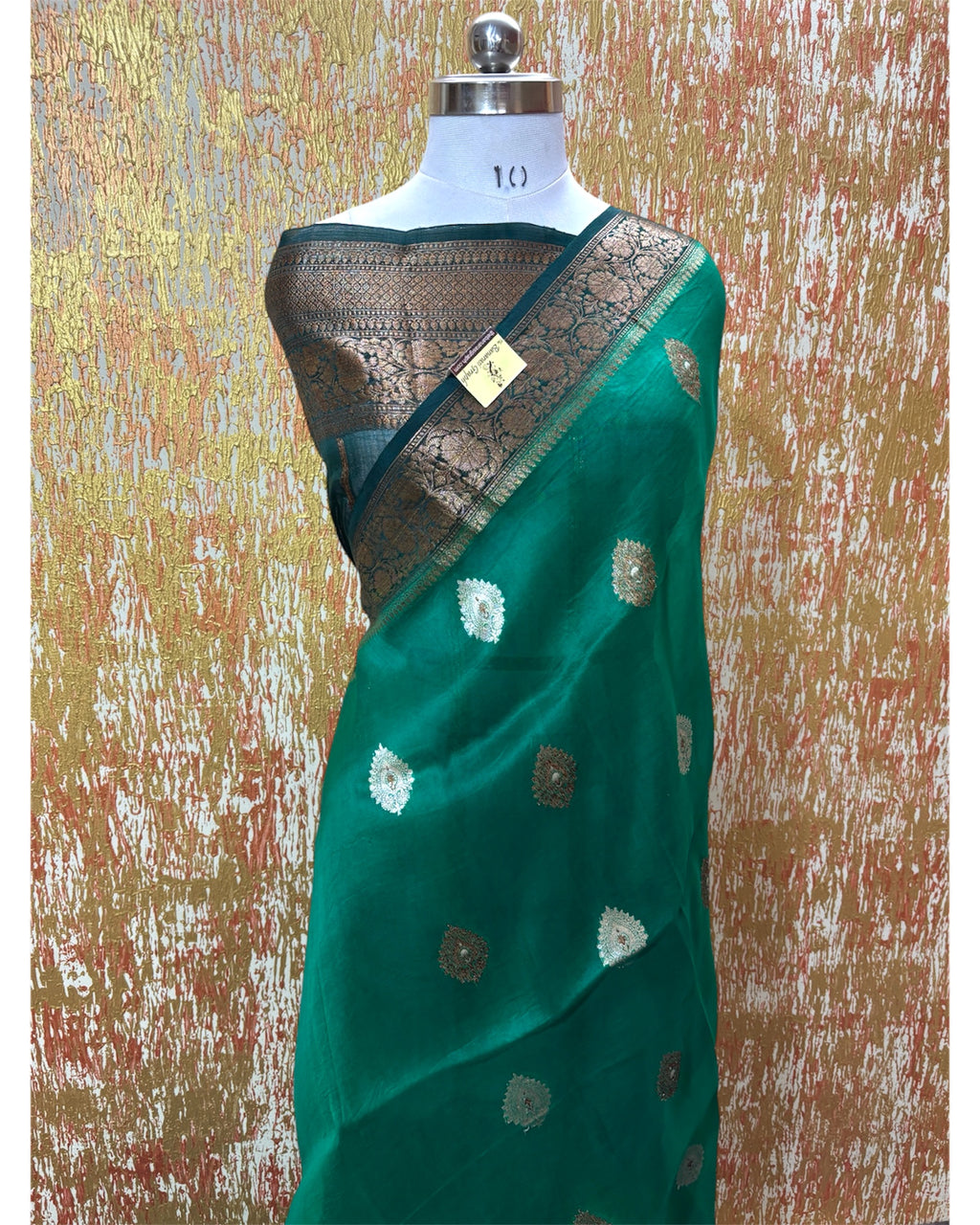 Pure Kora Silk - Sona Rupa Banarasi Saree