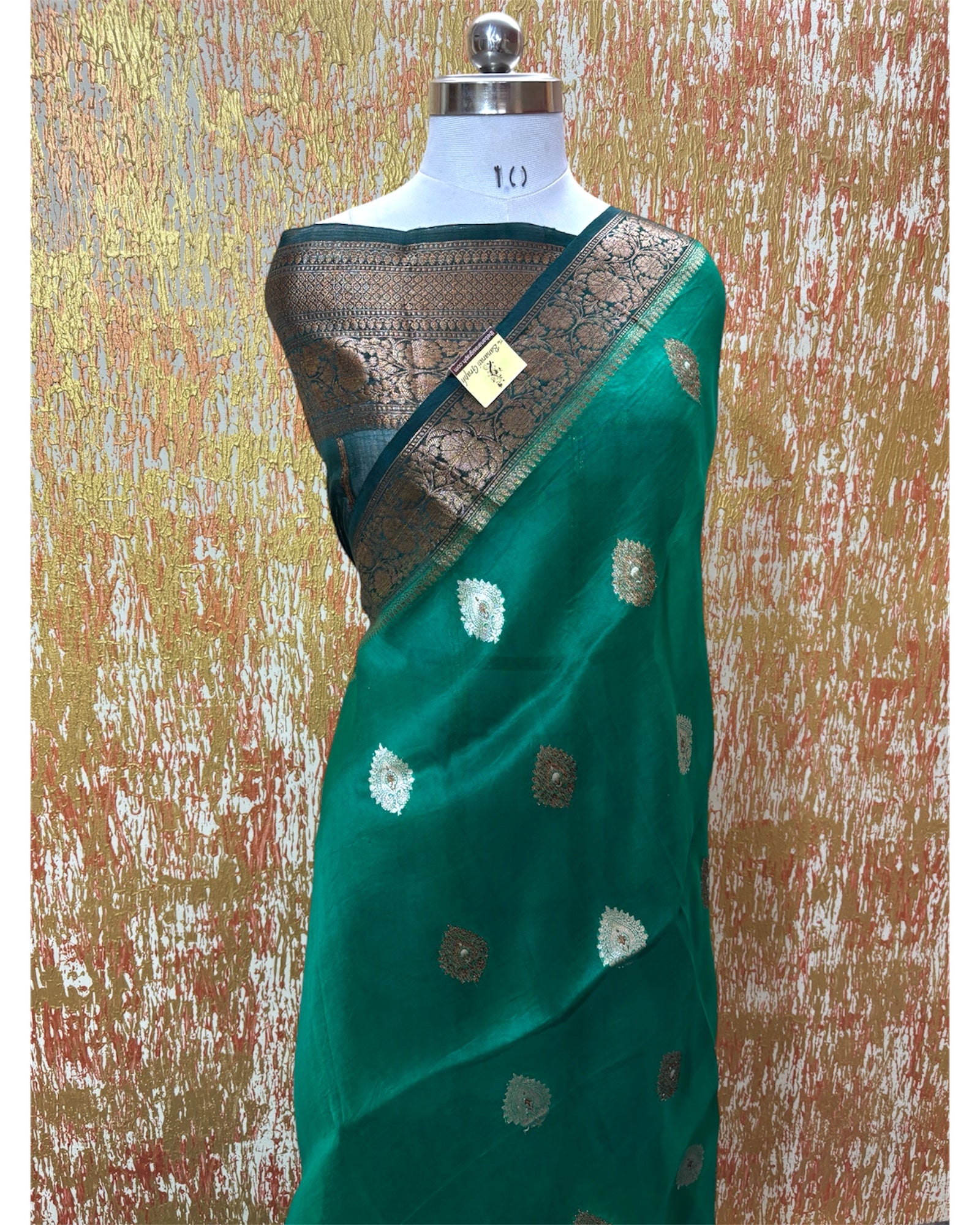 Pure Kora Silk - Sona Rupa Banarasi Saree