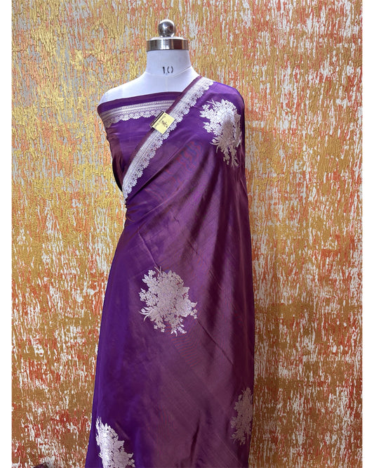 Pure Katan Handloom Silk - Banarasi Saree
