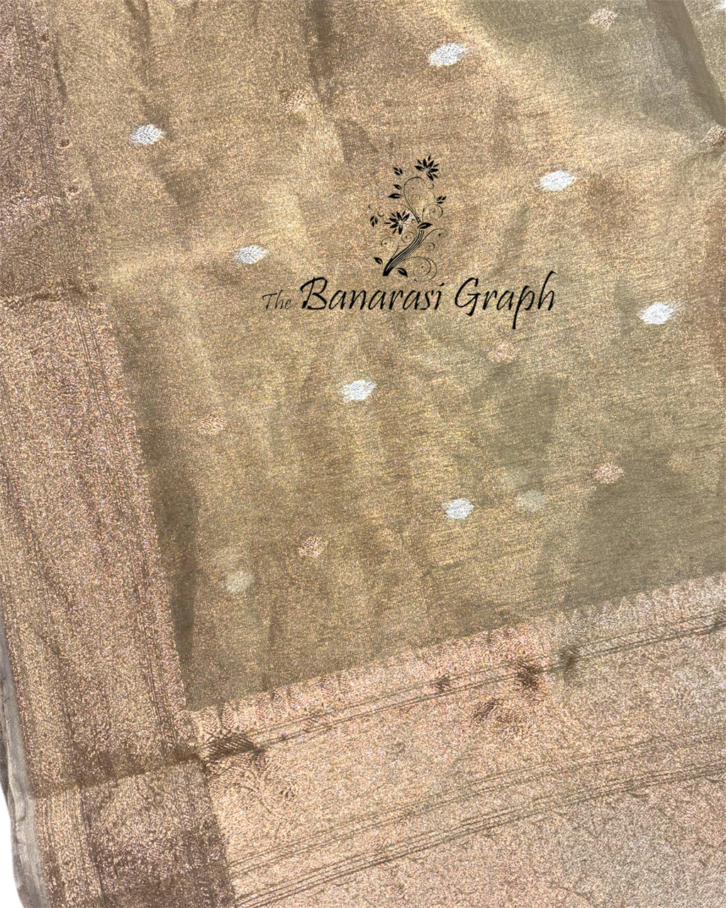 Pure Tissue Handloom Silk - Kadhua Motifs Banarasi Saree