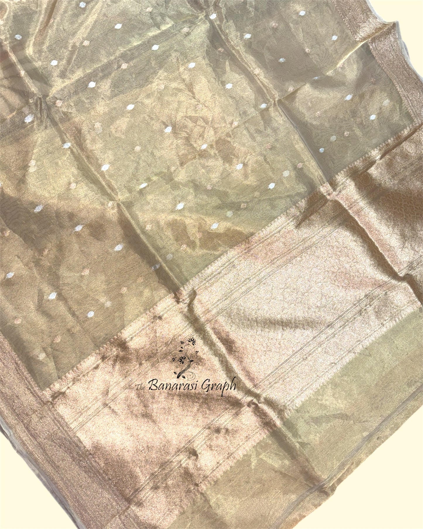 Pure Tissue Handloom Silk - Kadhua Motifs Banarasi Saree