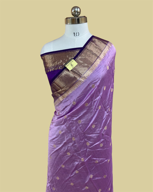 Pure Chiniya Silk - Banarasi Saree