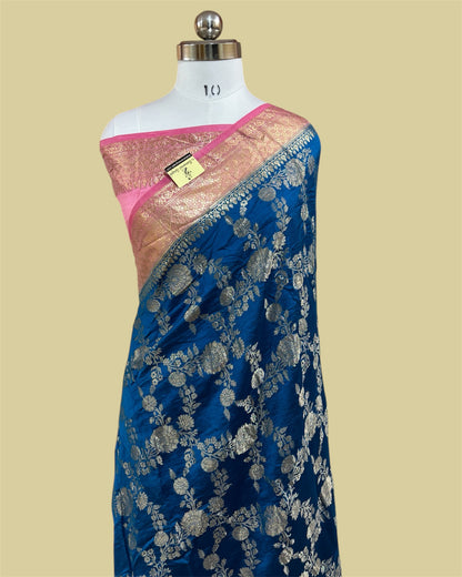 Pure Dupion Silk - Banarasi Saree