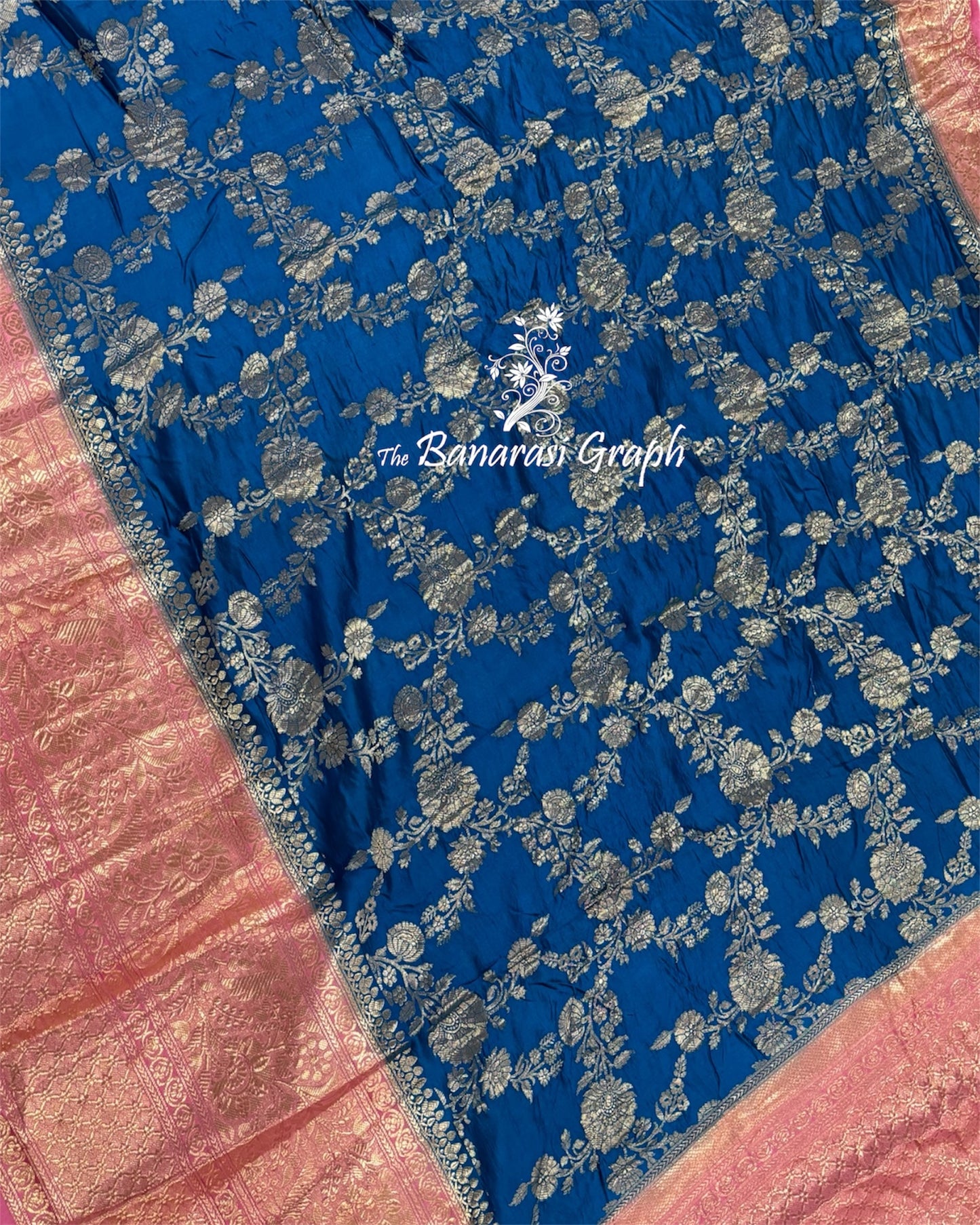 Pure Dupion Silk - Banarasi Saree