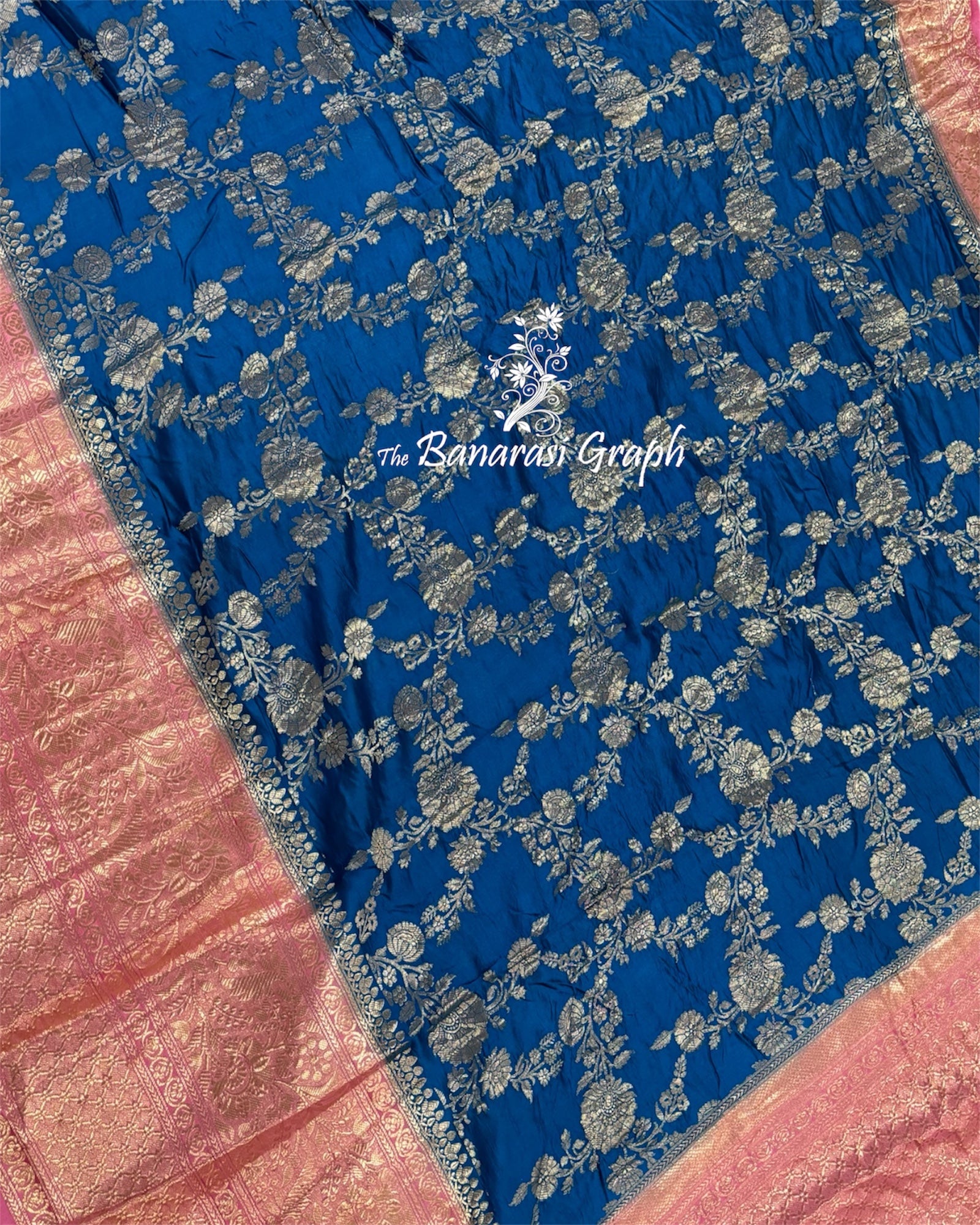 Pure Dupion Silk - Banarasi Saree