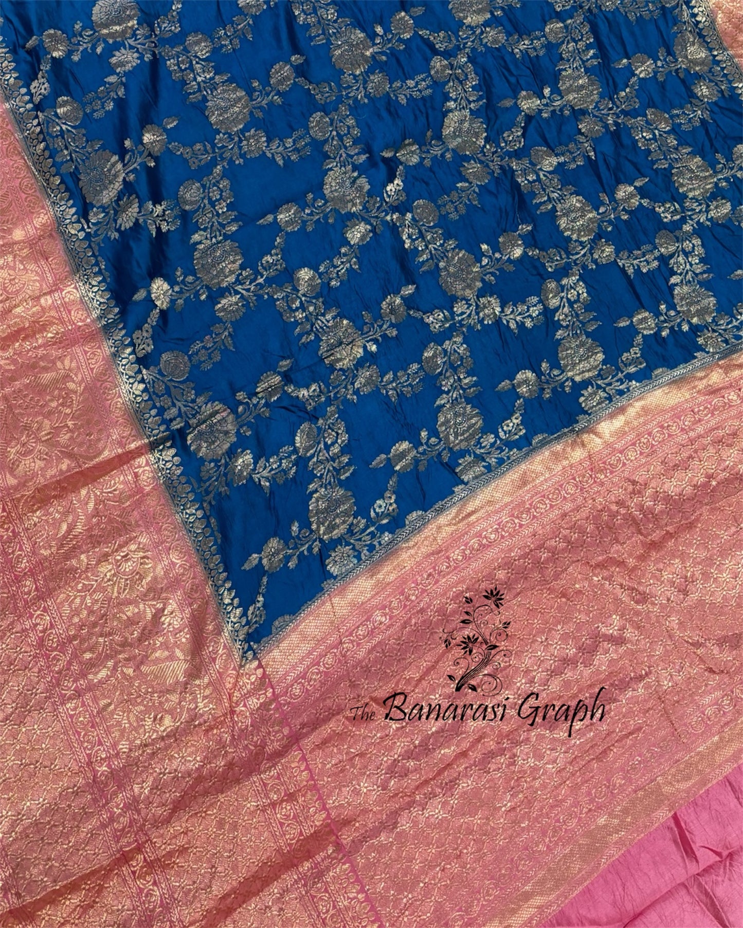 Pure Dupion Silk - Banarasi Saree