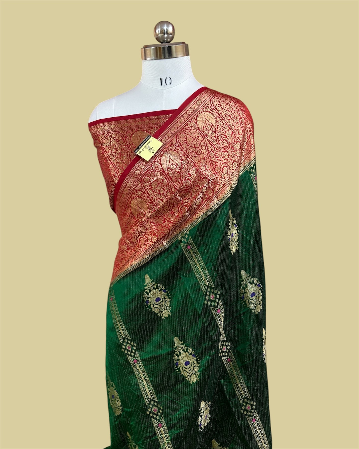 Pure Dupion Silk - Banarasi Saree