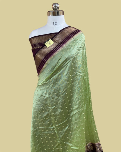 Pure Chiniya Silk - Banarasi Saree