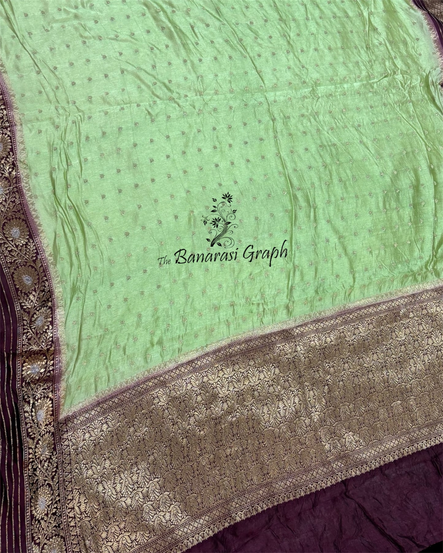 Pure Chiniya Silk - Banarasi Saree