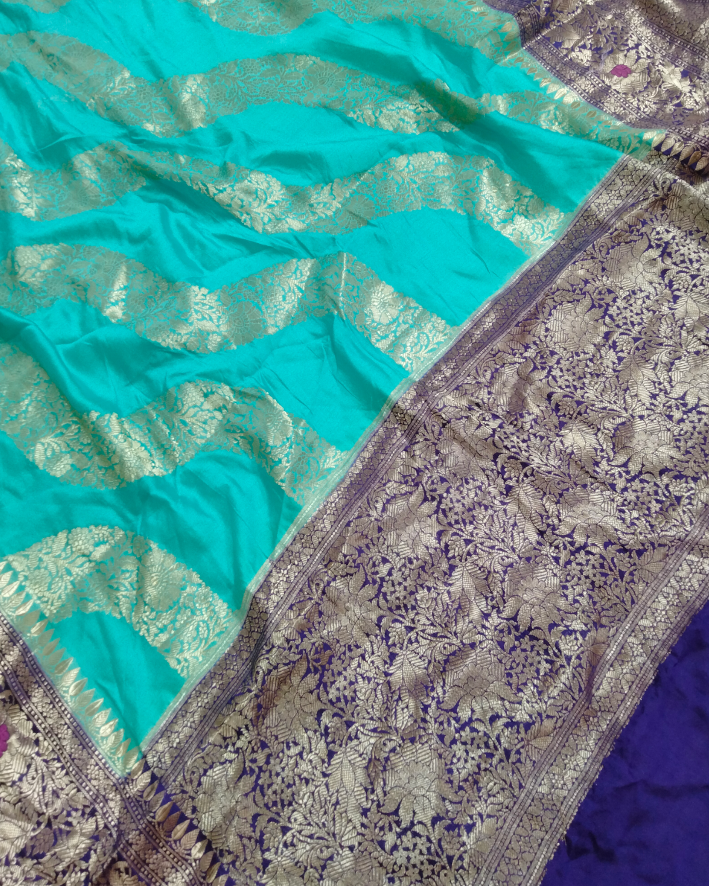 Pure Chiniya Silk  Banarasi Saree