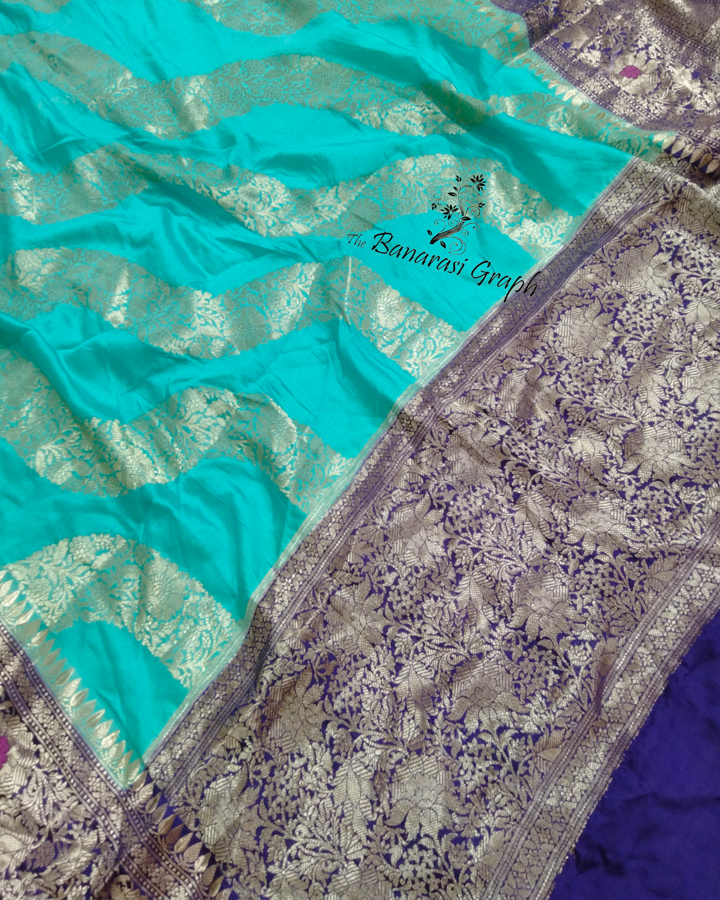 Pure Chiniya Silk  Banarasi Saree