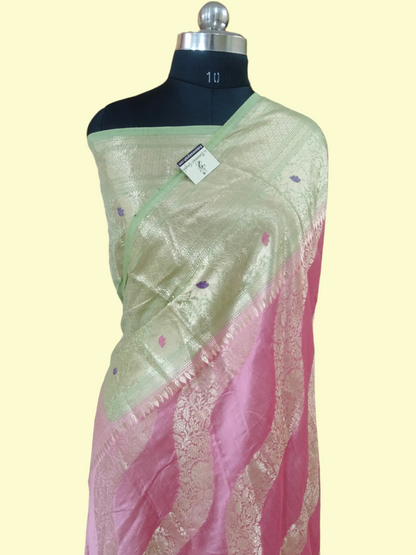 Pure Chiniya Silk Banarasi Saree