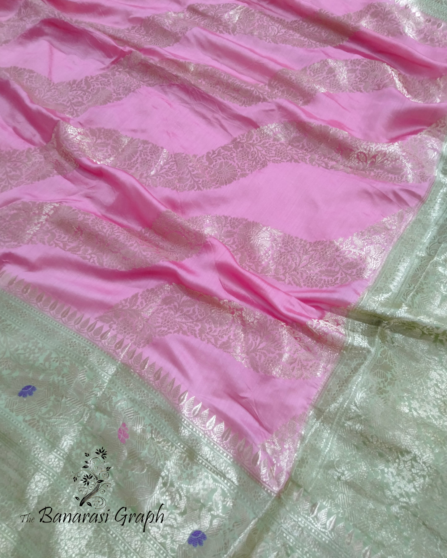 Pure Chiniya Silk Banarasi Saree