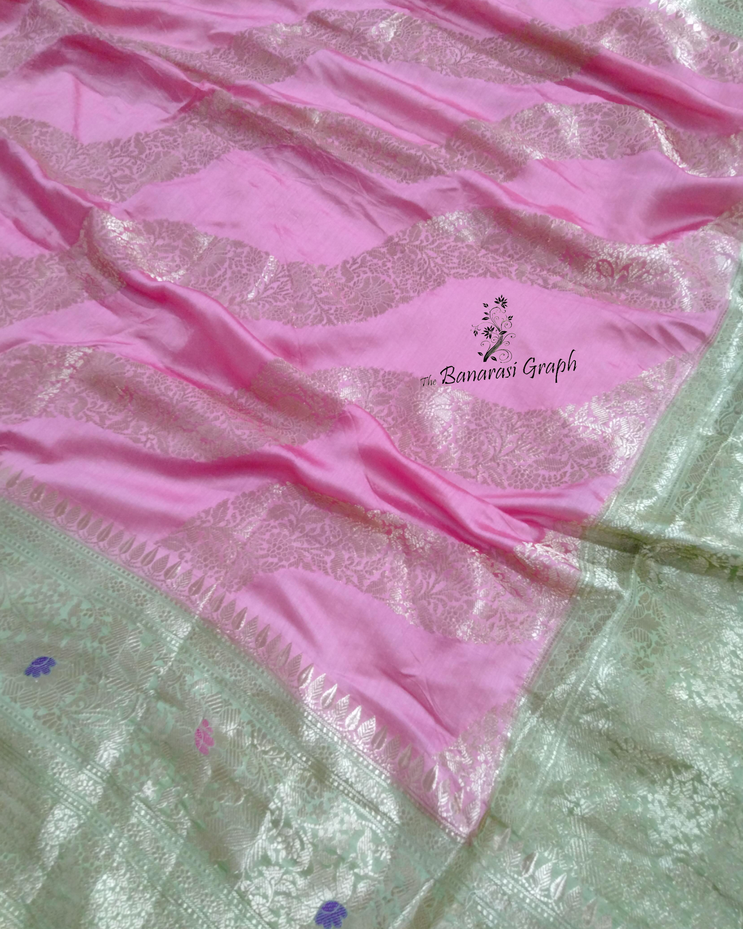 Pure Chiniya Silk Banarasi Saree