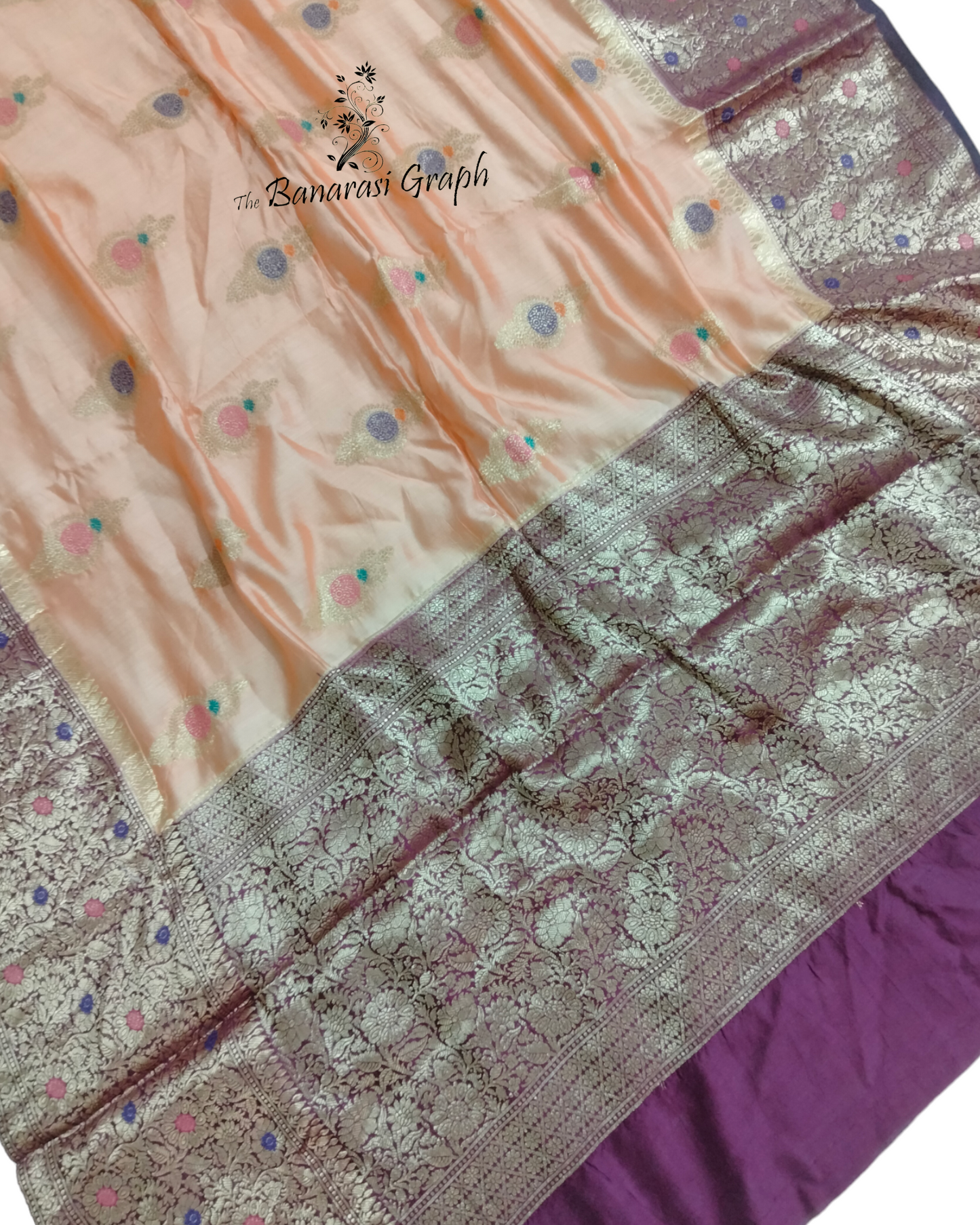 Pure Chiniya Silk Tilfi Meenakari - Banarasi Saree