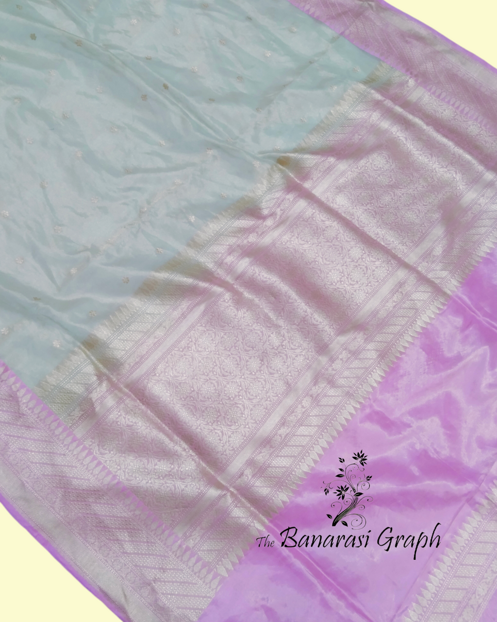 Pure Tissue Kadhua Motifs- Handloom Banarasi Saree