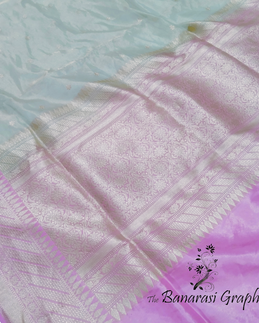 Pure Tissue Kadhua Motifs- Handloom Banarasi Saree